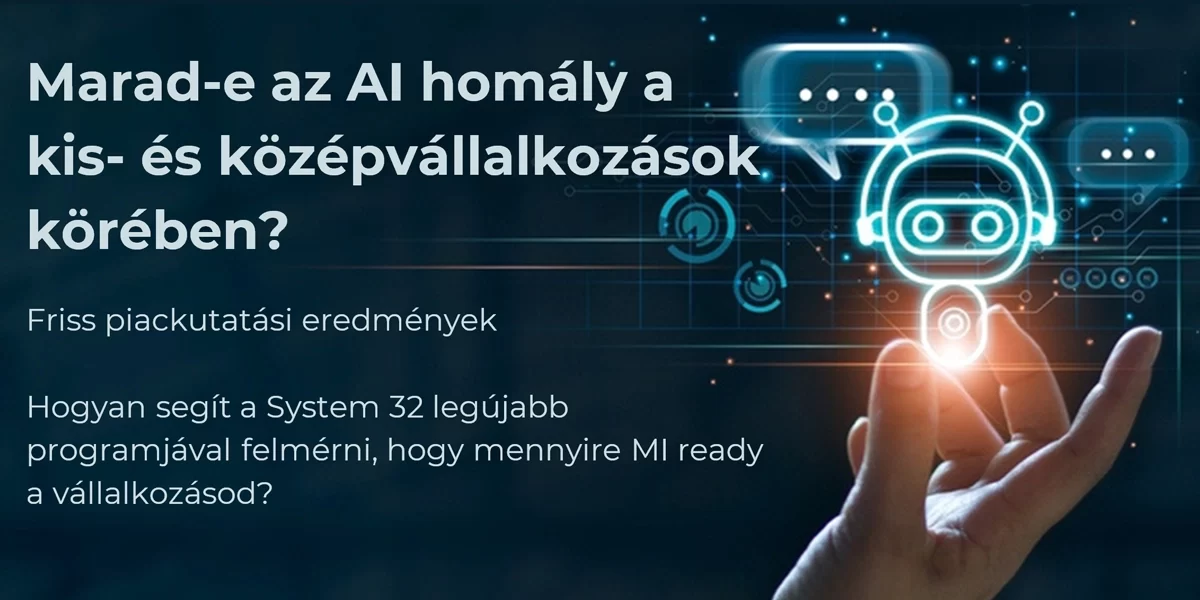 Sajtótájékoztató - Marad-e az AI homály a kis- és középvállalkozások körében?